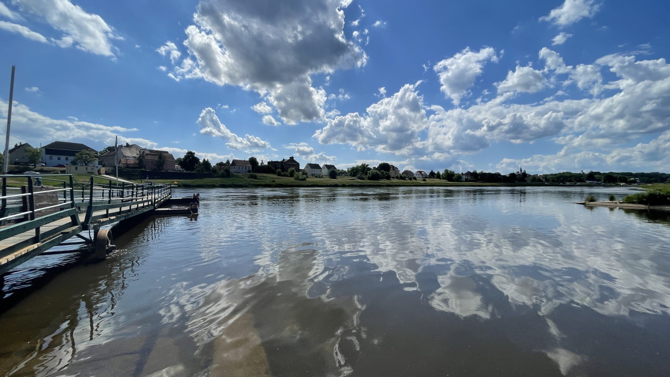Tag 7 25.5.22 Großenhain – Strehla 29km: heute viel Wasser