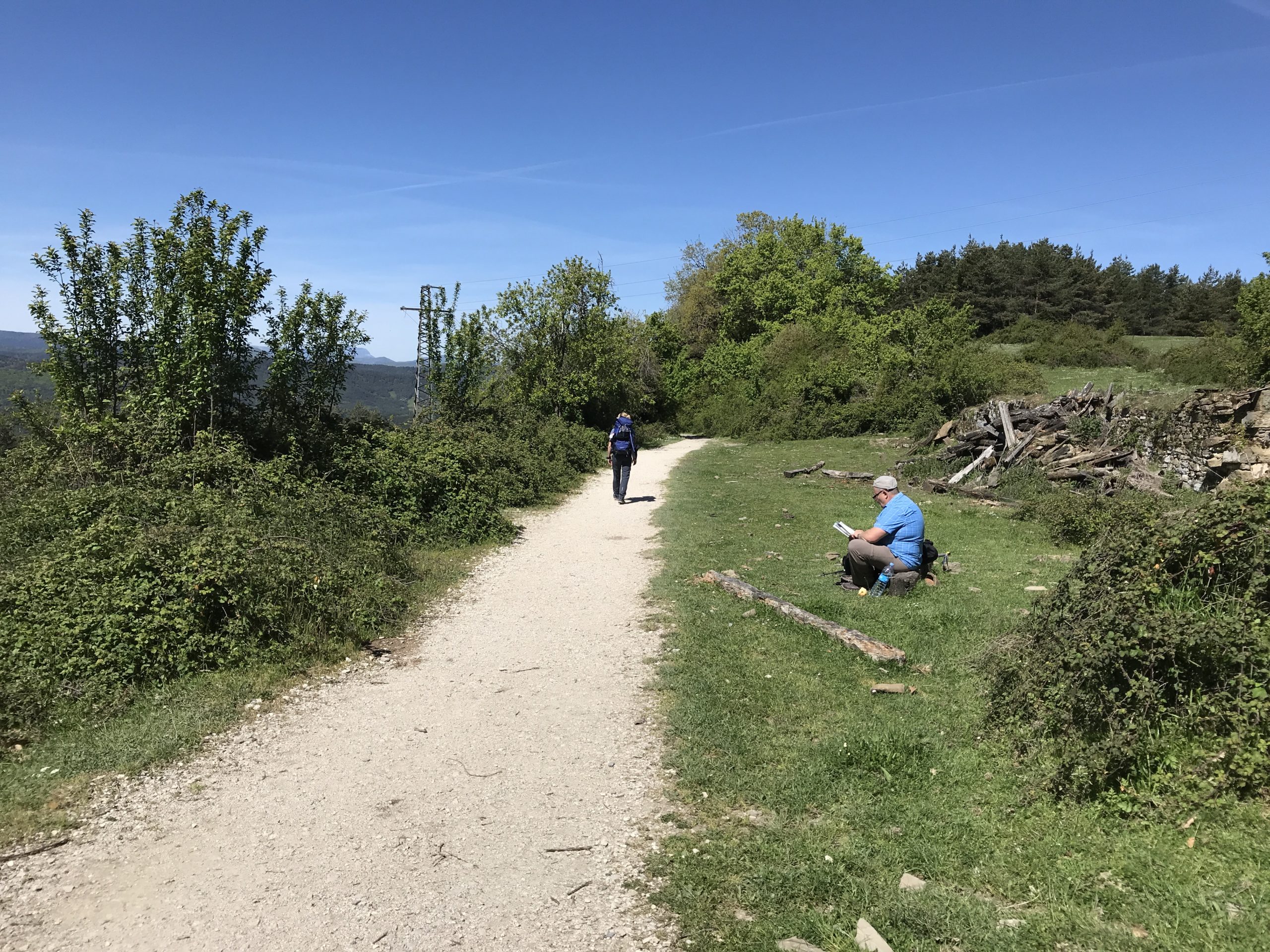 Tag 03  Bizkarreta-Gerendiain – Zubiri nur 9,5km